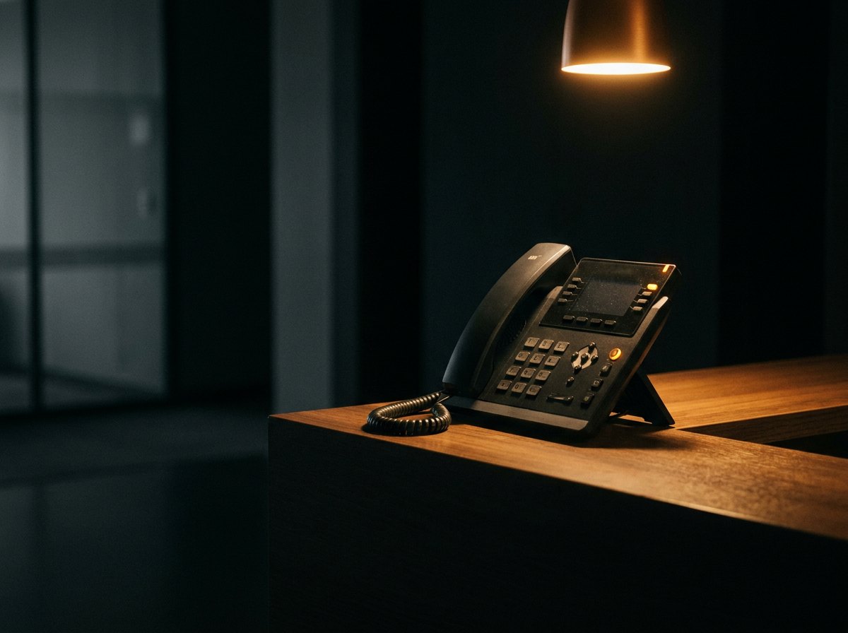 Recepcionistas de voz IA desplegados para negocios reales